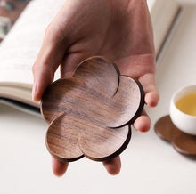 Load image into Gallery viewer, Ally Walnut Wood Coaster
